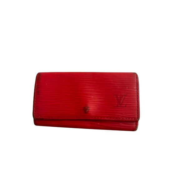 LOUIS VUITTON Red Epi Leather Keyholder Case - Picture 4 of 8